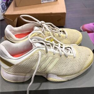 adidas Stella McCartney Women's Yellow Mesh Tennis Shoes